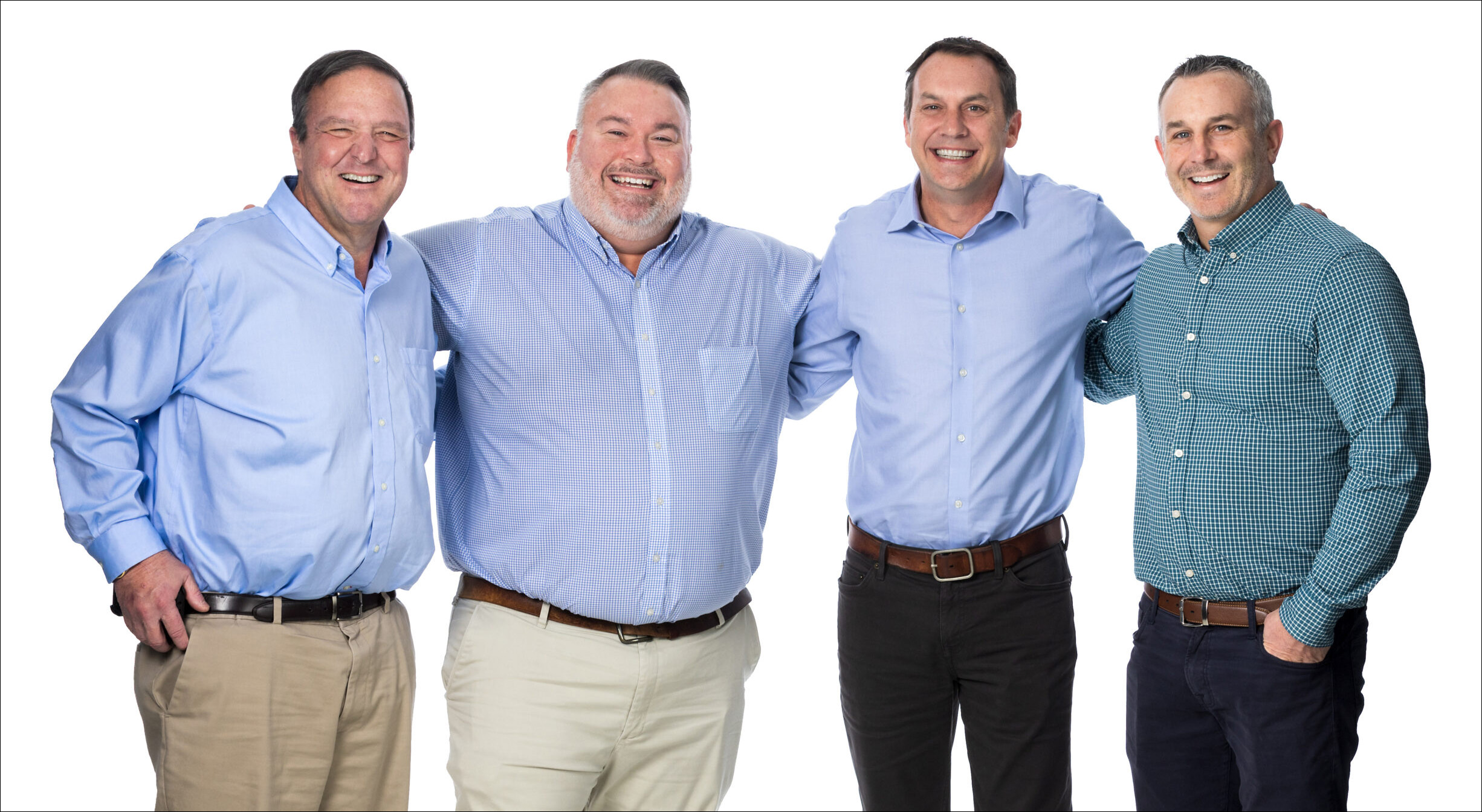 The CHE ownership team, from left to right, Frank Wiesner, Scott Burrell, Jeremy, Josh Menold.